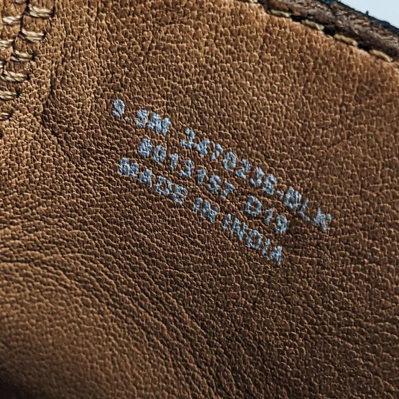 Frye Shootie Elyssa Leather Ankle Booties Low Heel Comfort Shoe Black Size 9.5 - Picture 3 of 14